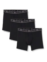 Hurley Regrind Core Boxer Brief 3-Pack Black Combo XL (38-40" Waist)